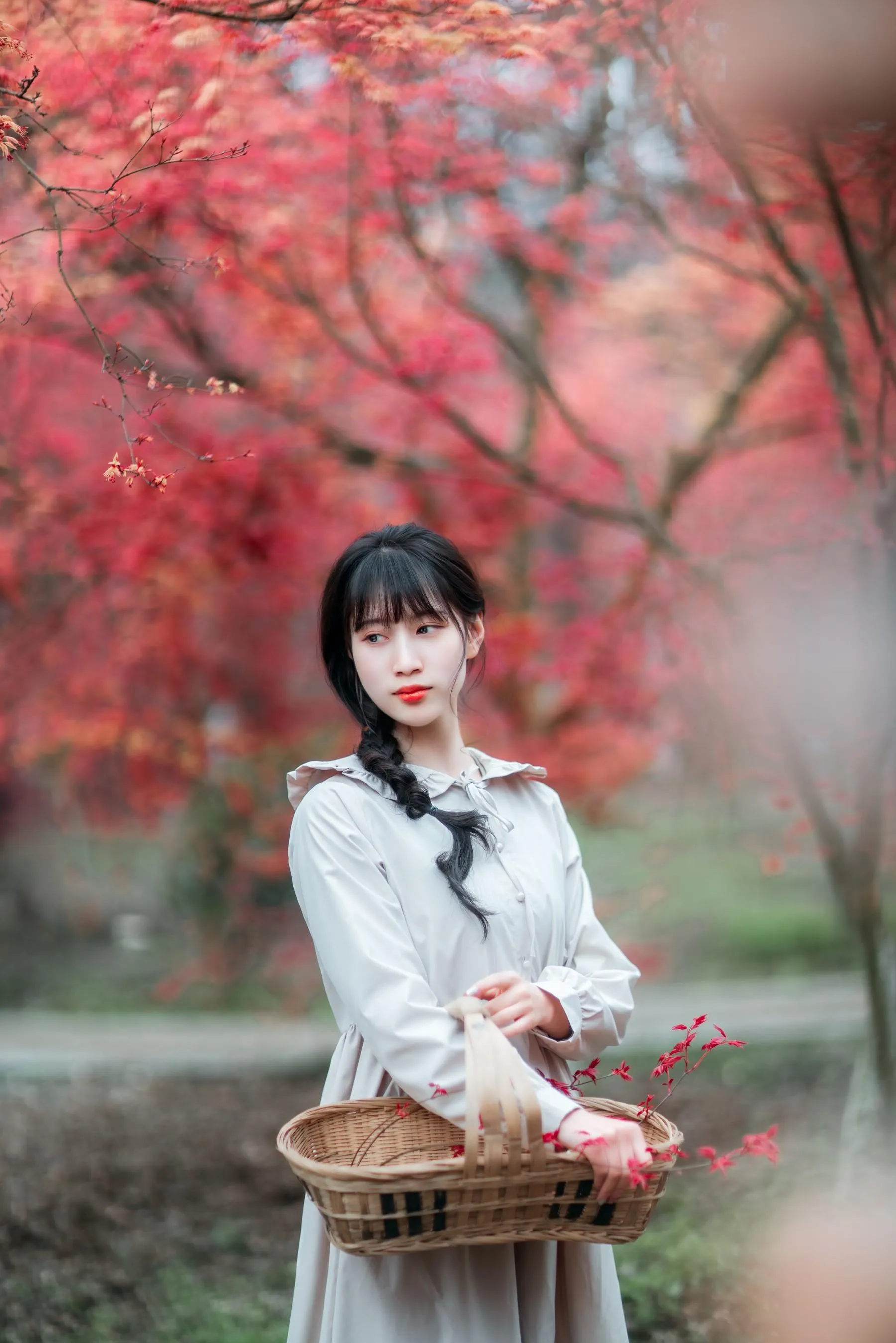 [YITUYU艺图语]2021.12.23 枫林春晓 初茶 [39P]插图2